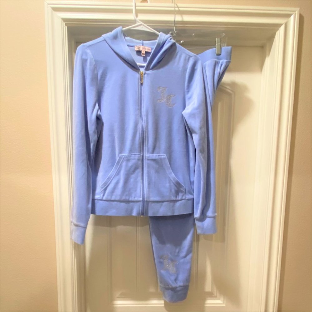 Juicy Couture Tracksuit Matching Set (Pants & Jacket) in Hydrangea